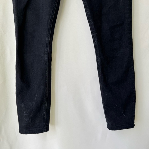 Reformation Women’s 27 Black Mid Rise Skinny Jeans Organic Cotton Sustainable - Picture 7 of 13
